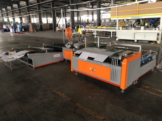 питаться машины Gluer папки бумажной коробки 1300mm×1050mm автоматический