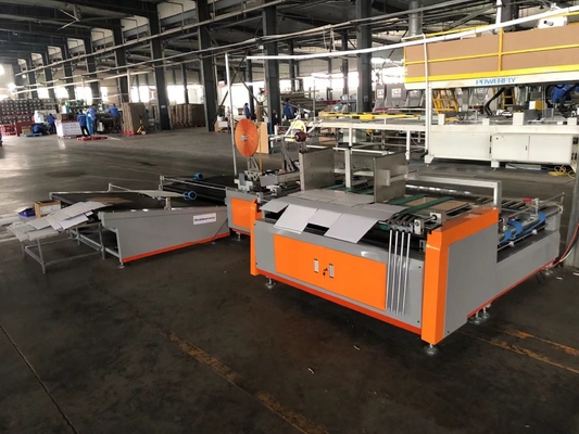 Скорость 18KW машины 100m/Min Gluer папки рифленой коробки автоматическая